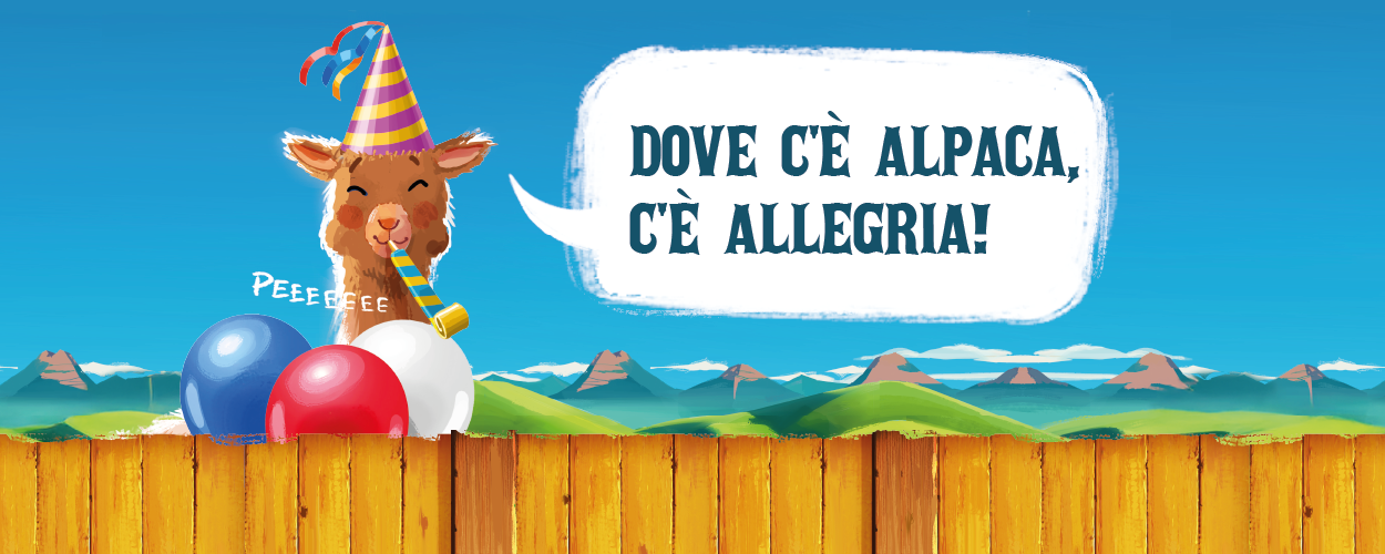 Alpaca slogan